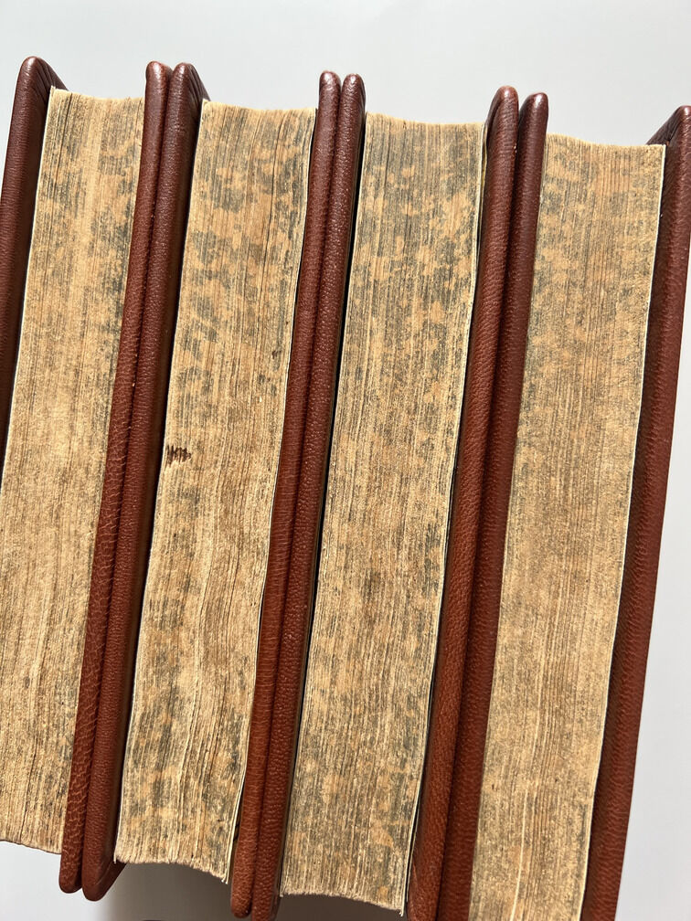 Don Quixote de la Mancha - Miguel de Cervantes - P. Gosse y A. Moetjens, 4 Tomos. La Haya. 1744