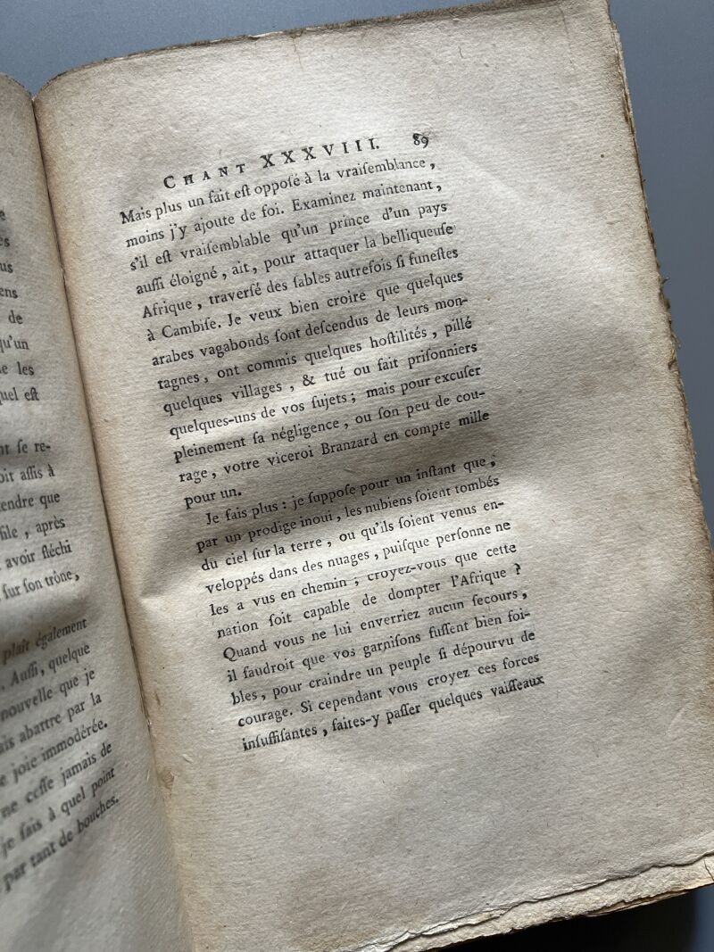 Roland furieux, Ludovico Ariosto (completo) - Chez Brunet Libraire, 1775