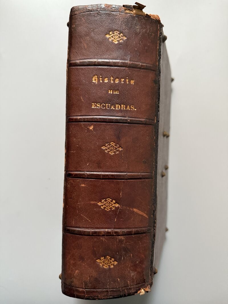 Historia de las escuadras de Cataluña, José Ortega y Espinós - Librería del Plus Ultra, 1859