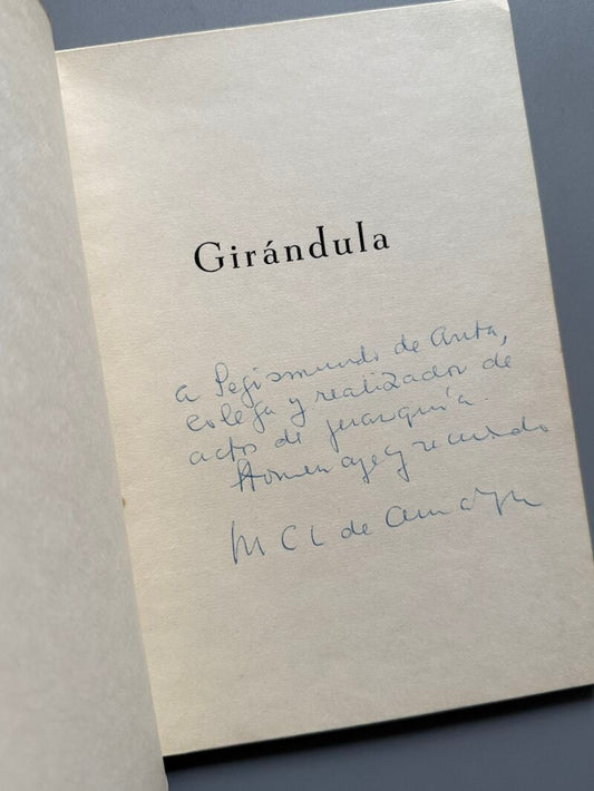Girándula, María Carmen Leonard de Amaya - Editorial O. C. E. S. A., 1960