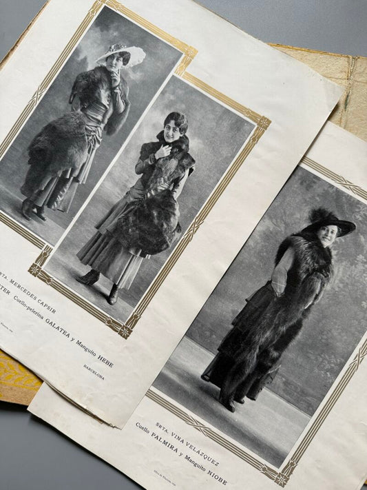 Catálogo Peletería la Siberia 1915-1916. Carpeta - Barcelona, 1915