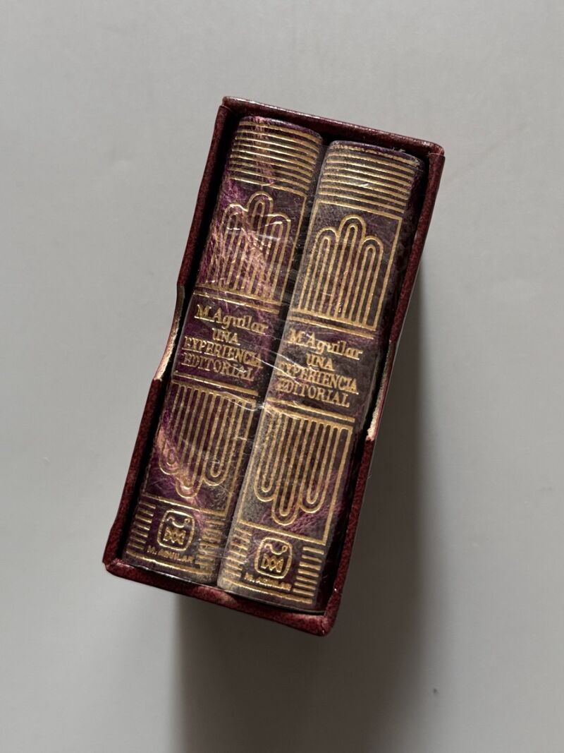 Una experiencia editorial, Manuel Aguilar Muñoz (Crisolín de lujo, nº036) - M. Aguilar, 1973