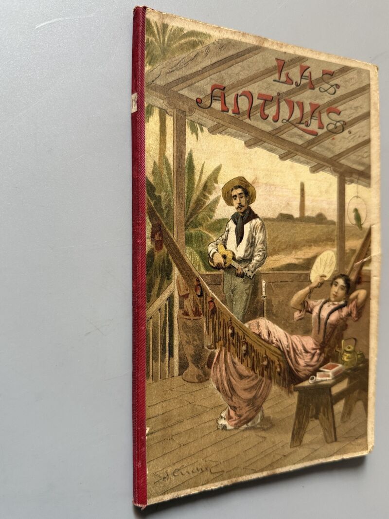 Las Antillas, Antonio Cortón - Antonio J. Bastino editor, 1898