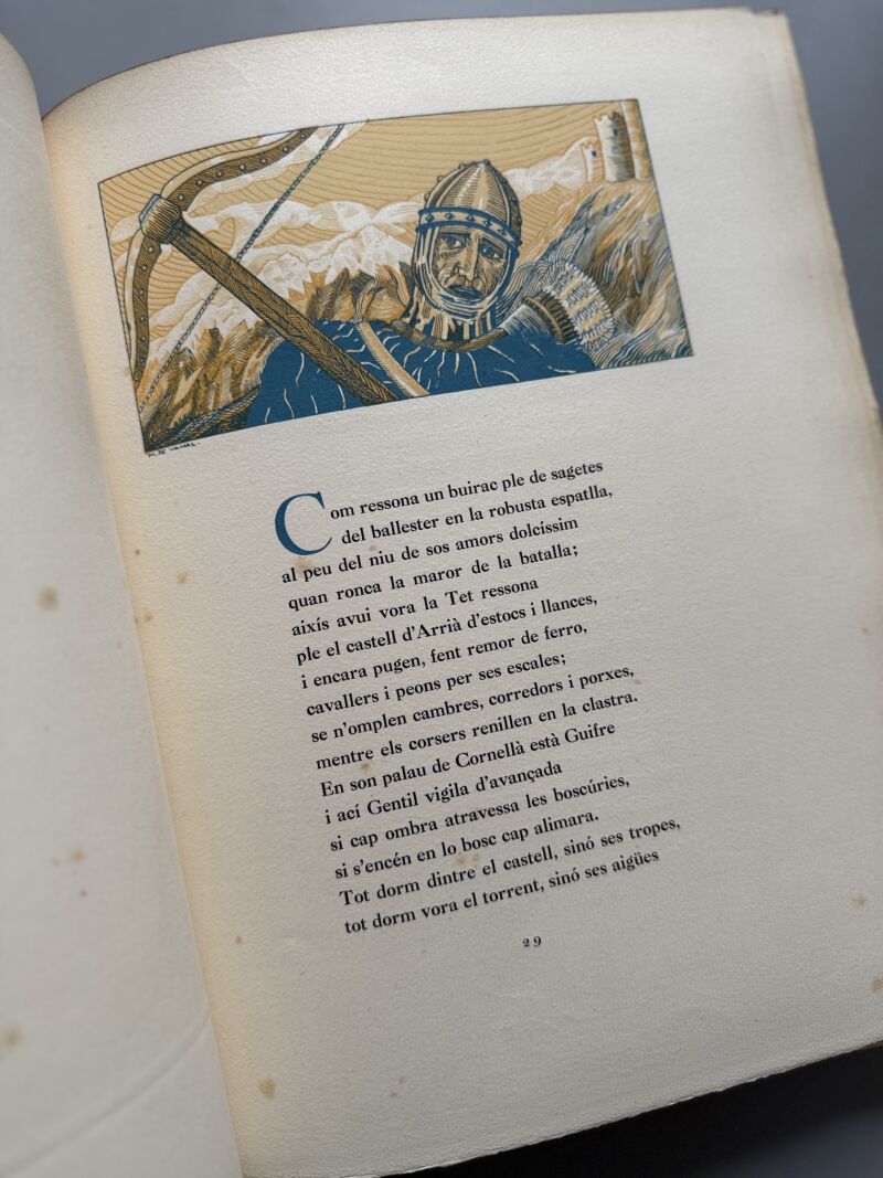 Canigó, Jacinto Verdaguer (ejemplar nº48) - Editorial Orbis, 1931