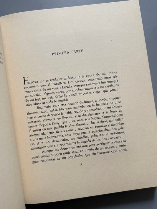 Manon Lescaut, Prevost - Salvat Editores, 1949