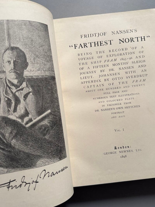Farthest north, Fridtjof Nansen - George Newnes, 1898