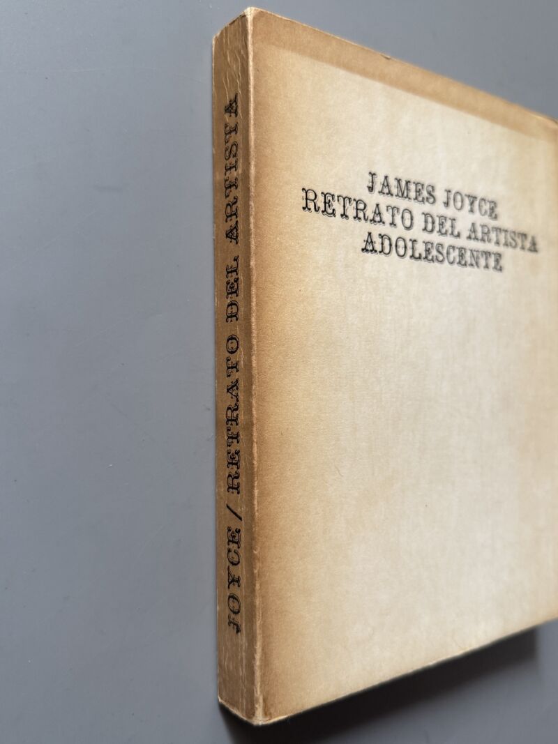 Retrato de un artista adolescente, James Joyce - Editorial Nacional de Cuba, 1964