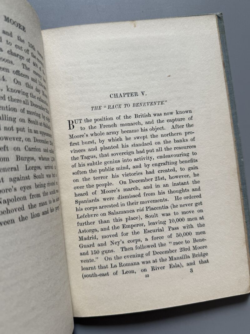 Spanish campaign of sir John Moore, J. H. Anderson - Hugh Rees, 1905
