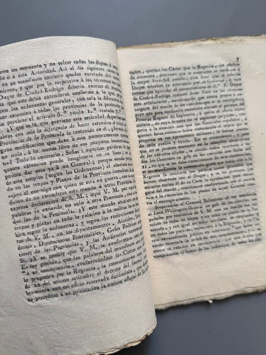 Wellington en España y Ballesteros en Ceuta, Juan Romero y Alpuente. Discurso - Cádiz, 1813