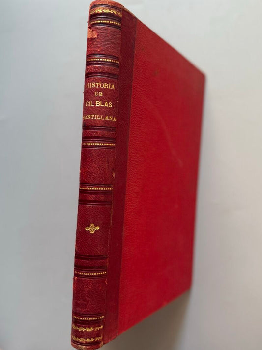 Historia de Gil Blas de Santillana, Lesage - Imprenta de Luis Tasso, 1874