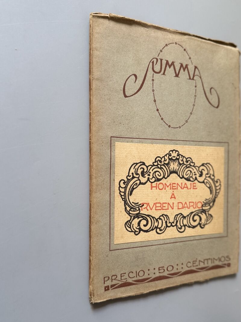 Summa, Revista Selecta Ilustrada. Homenaje a Rubén Darío - Año I, nº2, 1915