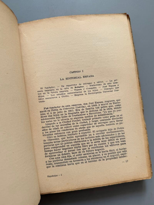Espakalpe (La gran ladronera), J. Pérez Hervás - Centro Enciclopédico de Cultura, 1935