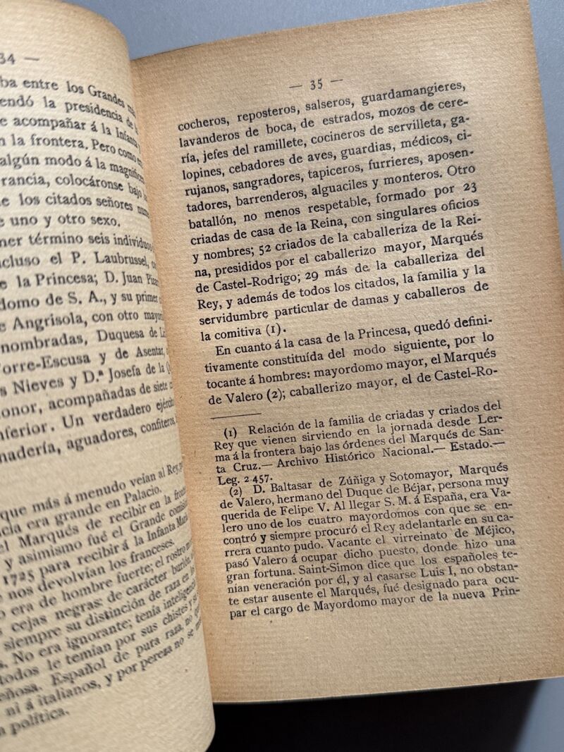 Luisa Isabel de Orleans y Luis XV, Alfonso Danvila - Librería de Fernando Fe, 1902
