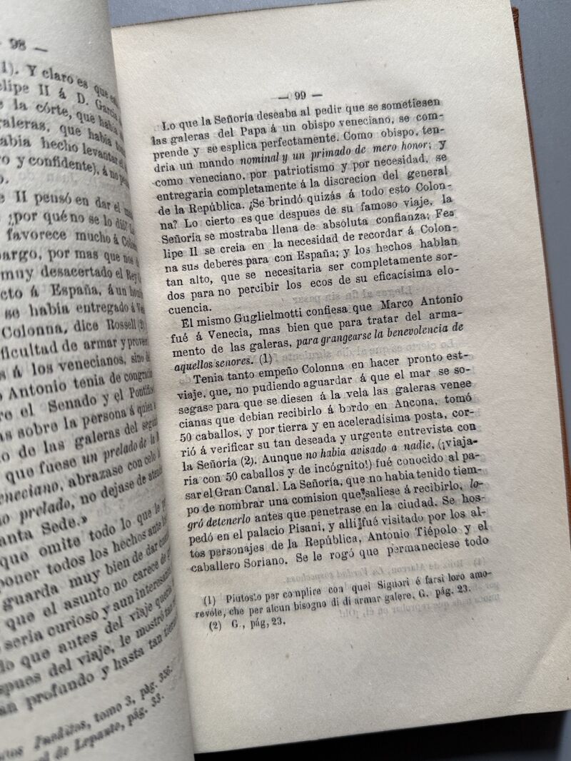 Felipe II y la liga de 1571 contra el turco, Miguel Sanchez - Madrid, 1868