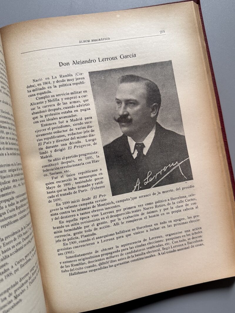 Historia crítica de los hombres del republicanismo catalán, Emilio Navarro - Ortega & Artís, 1915