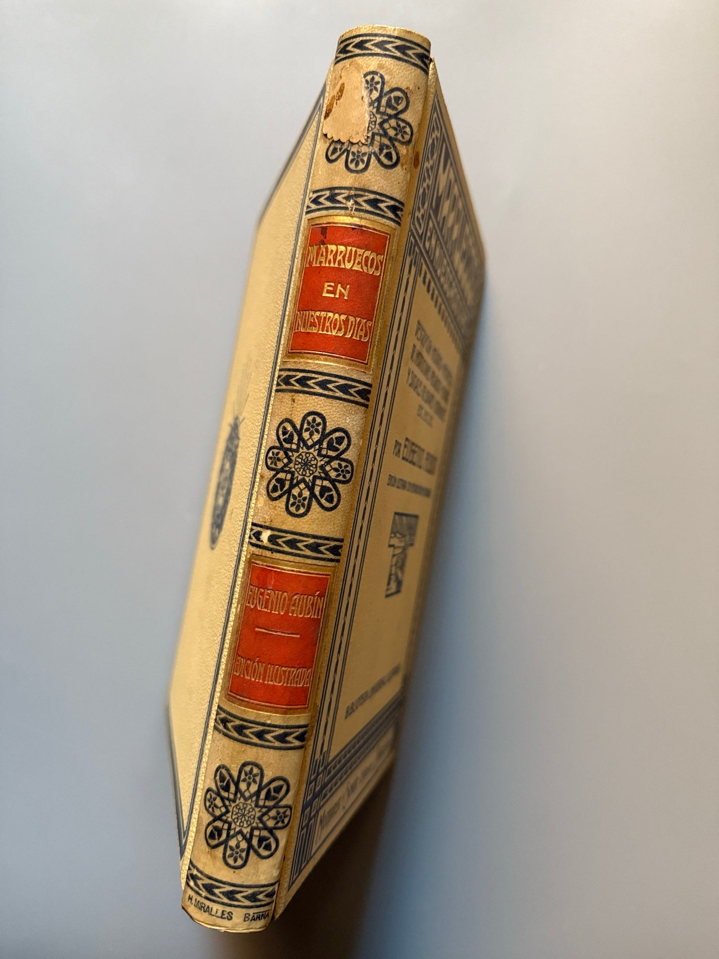 Libro de: Marruecos en nuestros días , Eugenio Aubín - Montaner y Simón, 1908