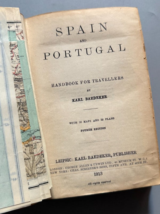 Spain and Portugal, Karl Baedeker - Karl Baedeker Publisher, 1913