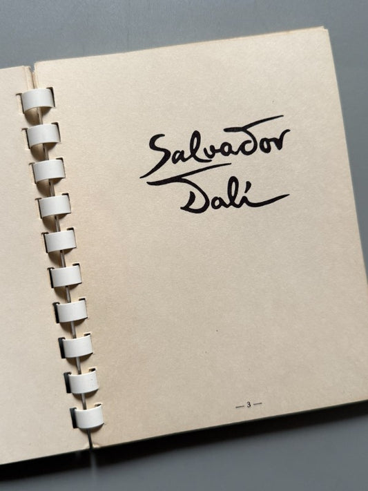 Salvador Dalí. Catálogo colección A. Reynolds Morse - The IMS Co., 1954