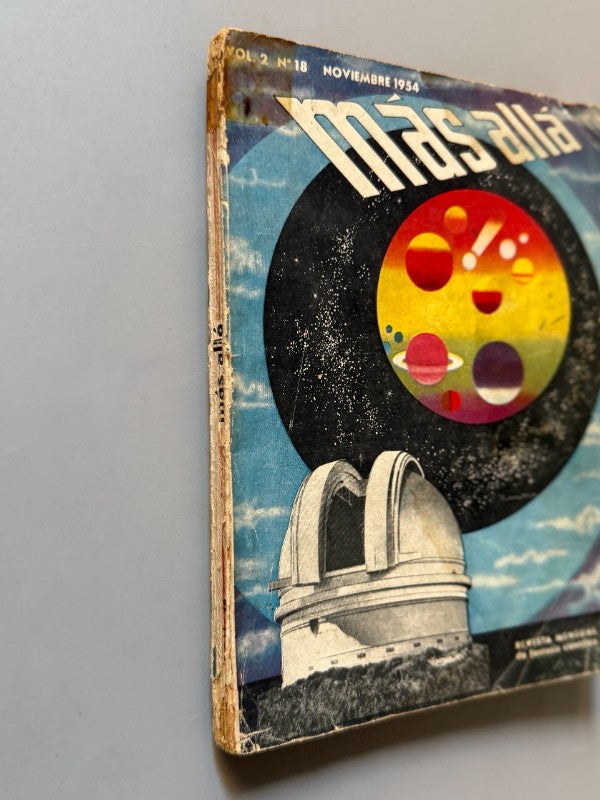Más allá. Revista mensual de fantasía científica nº18 - Editorial Abril, Noviembre de 1954