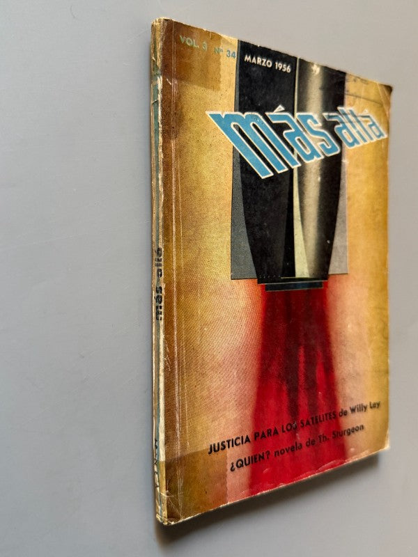 Más allá. Revista mensual de fantasía científica nº34 - Editorial Abril, Marzo de 1956