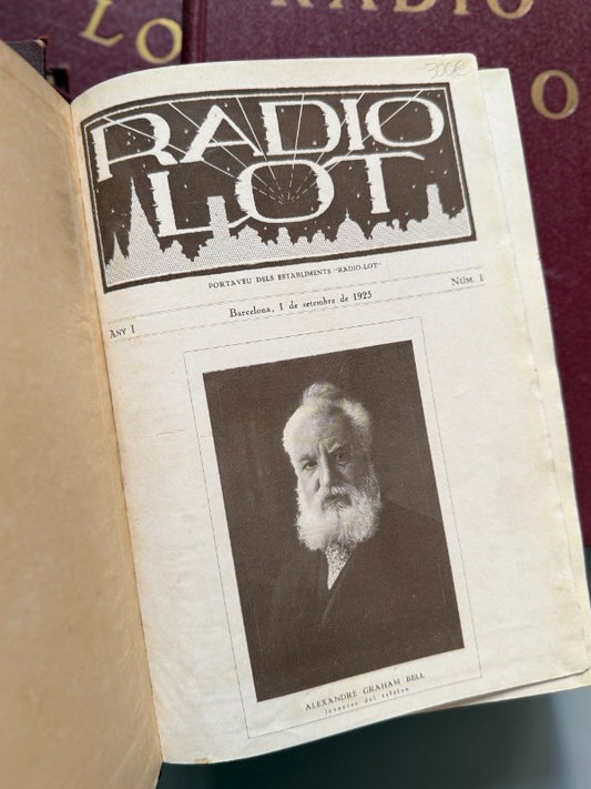 Revista Radio Lot Completa, 50 números - Barcelona, 1925-1929