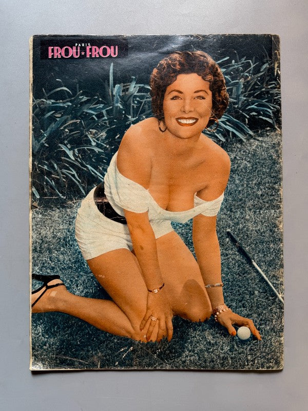 Marilyn Monroe. Revista erótica Frou-Frou, nº16 - 1954