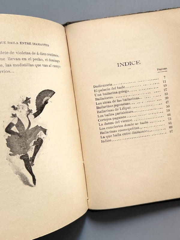 Bailarinas, E. Gómez Carrillo - B. Rodríguez Serra, ca. 1900