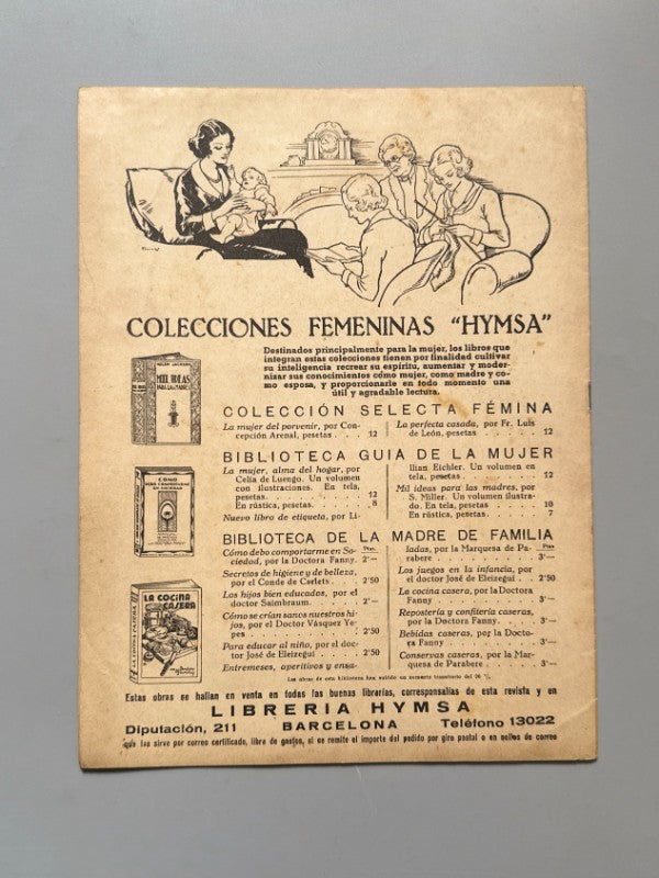 El Hogar y la Moda, nº1149 - Año XXIX, 1937