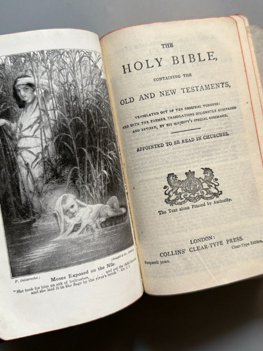 The Holy Bible. Attercliffe Unitarian Sunday School - Collins' Clear-Type Press, 1914