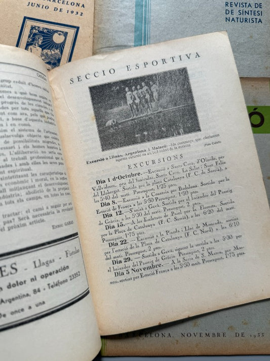 Regeneració. Revista de Síntesi Naturista. 37 número - Barcelona, 1932-1935