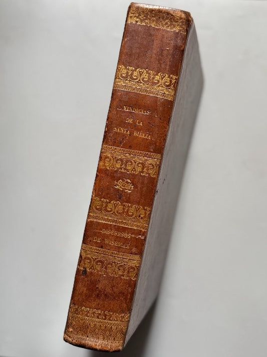 Vindicación de la Santa Biblia, Abate du-Clot - Imprenta de Pablo Riera, 1859