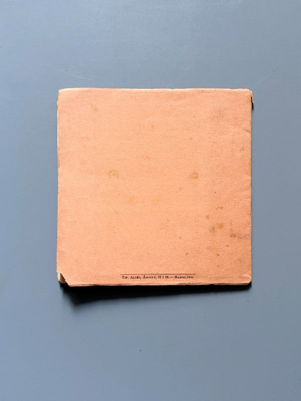 Carnet Institut de Cultura i Biblioteca Popular de la Dona - Curso 1915-1916