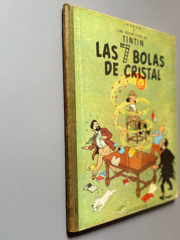 Tintín las 7 bolas de cristal (2ª ed.), Hergé - Juventud, 1967
