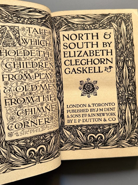 North and south, Elisabeth Gaskell - J. M. Dent & Sons, 1927