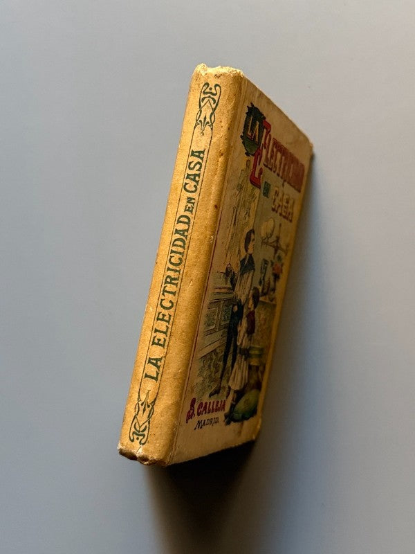 La electricidad en casa, Cl.-Ed. Vignes - Saturnino Calleja, ca. 1900