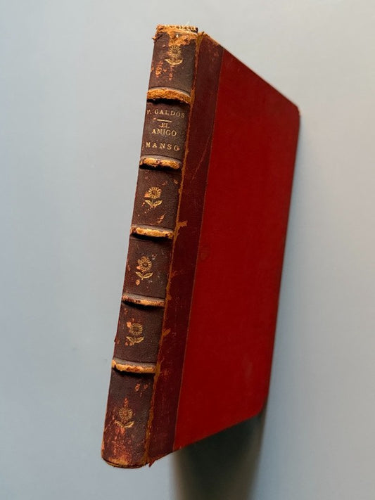 El amigo manso, Benito Pérez Galdós (2ª ed.) - Imprenta y Litografía de La Guirnalda, 1885