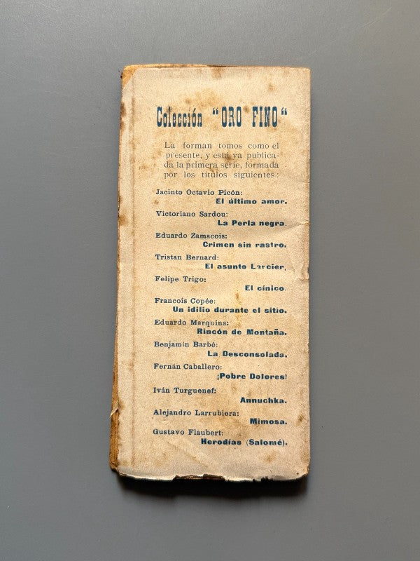 Mimosa, Alejandro Larrubiera - Sociedad General de Publicaciones, 1911