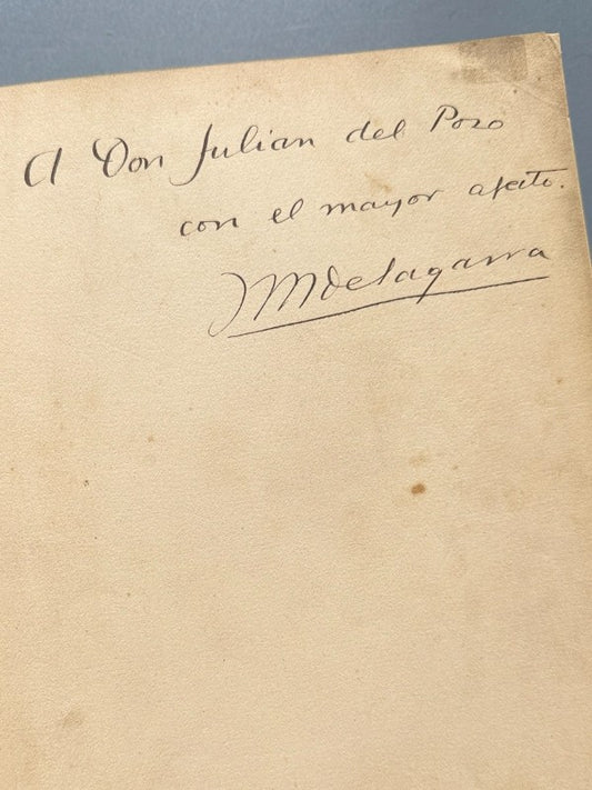 El mal caçador, Josep M. Sagarra (firmado - 1ª ed.) - F. X. Altes i Alabart, 1924