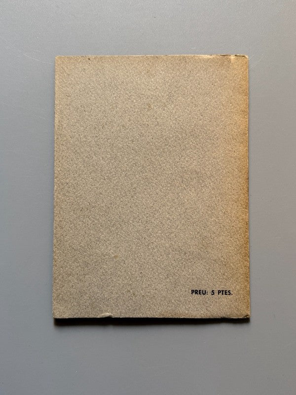 Els autors de l'ocell de paper, Pere Català, Ramón Fontanilles (firma), Maria Beneyto - Editex, 1956