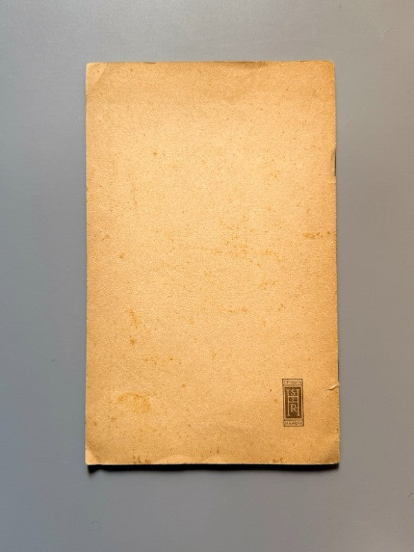 Hospitales Santa Cruz y San Pablo. Memoria, planta y perspectiva general - 1916