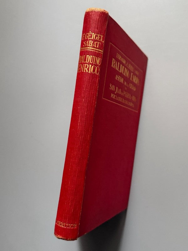 Asedio de San Juan de Puerto-Rico por la flota holandesa, Balduino Enrico - Araluce, 1934