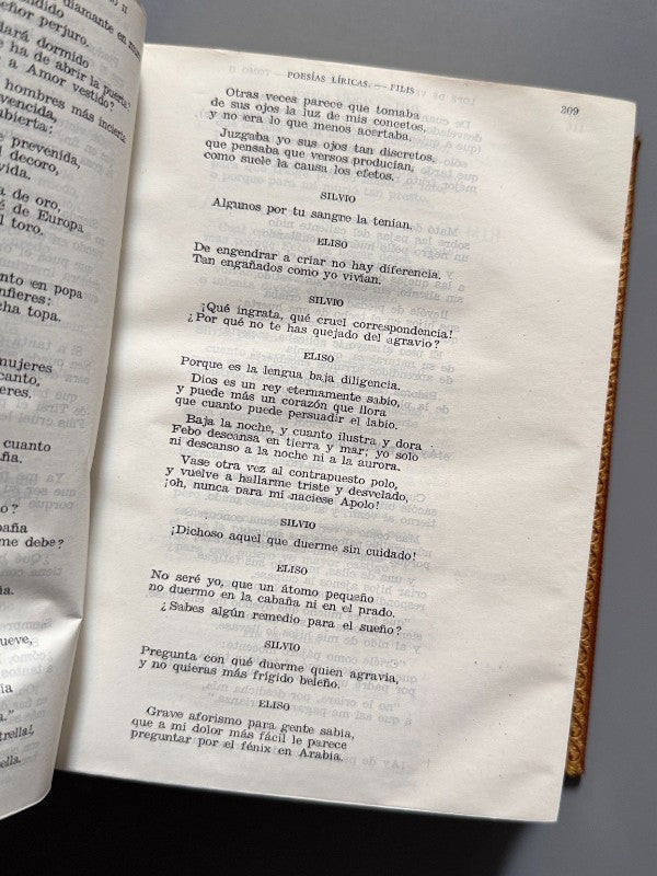 Obras Escogidas, Lope de Vega (edición lujo) - M. Aguilar Editor, 1946