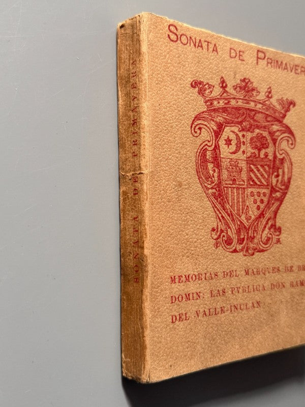 Sonata de Primavera, Ramón del Valle-Inclán - Imprenta de Arróyave, González y Compañía, 1905