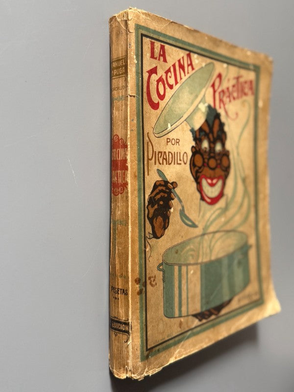 La Cocina Práctica, Manuel Mª Puga y Parga (Picadillo) - Litografía e Imprenta Roel, ca. 1917