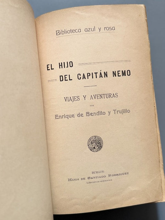 El Hijo del Capitán Nemo, Enrique de Bendito y Trujillo - Hijos de Santiago Rodríguez, ca. 1900