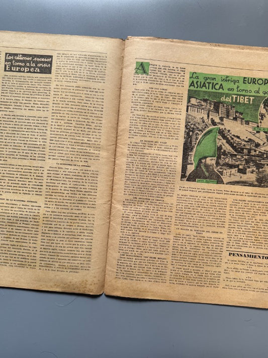 Diario de la Marina. Segunda Guerra Mundial - La Habana, 13 de agosto de 1939