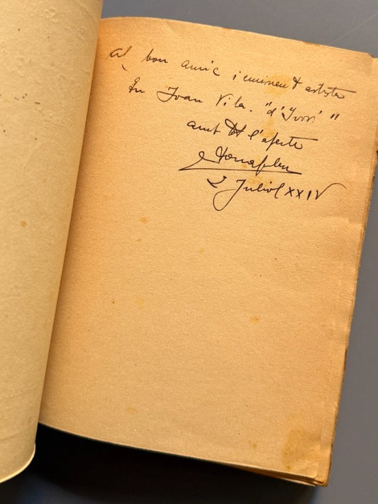 Les Inconscients, Vicens Coma Soley (dedicado a Joan d'Ivory) - Llibreria Verdaguer, 1924