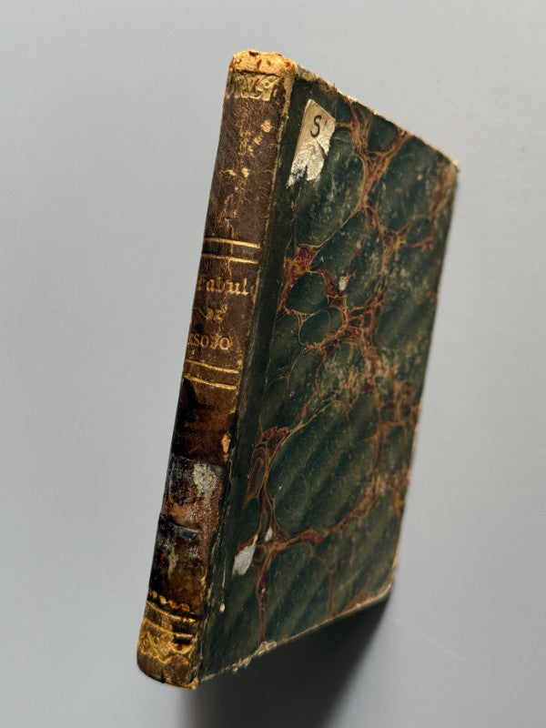 Fábulas de Esopo - Imprenta de la viuda de Sauri e hijo, 1857