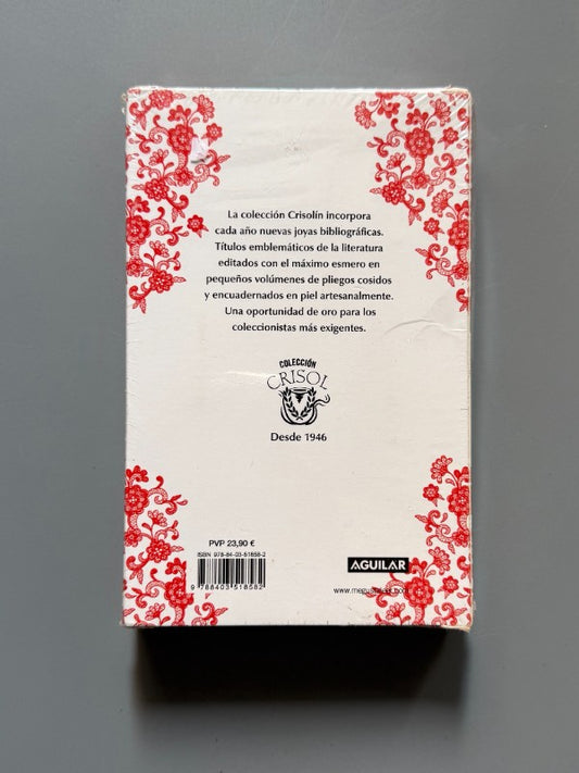 El público, Diván del Tamarit, Sonetos del amor oscuro, Federico García Lorca (Crisolín) - Aguilar