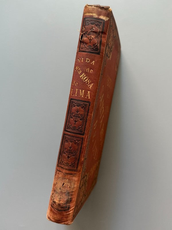 Vida portentosa de la Virgen Santa Rosa de Lima - Librería y Tipografía Católica, 1886 - Antigularia (detalle 8)